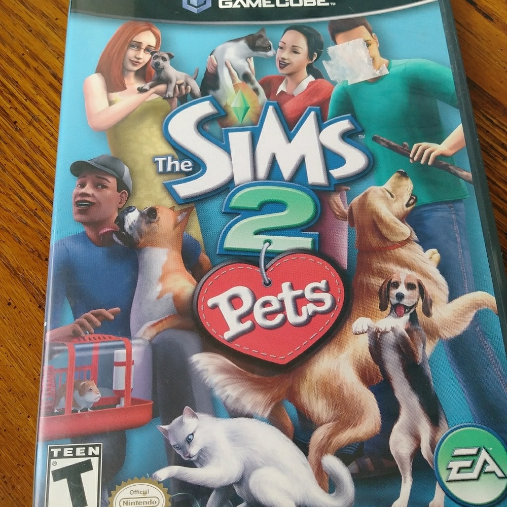 Game cube sims 2 pets game